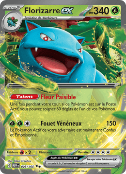 Florizarre-ex 003/207 Pokémon 151 (MEW)