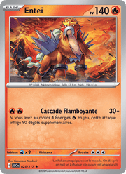 Entei 025/295 Pokémon Héros Transcendants (ME2.5)