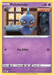 Polichombr 62/233 Pokémon Règne de Glace (CRE)