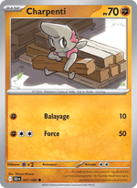 Charpenti 047/172 Pokémon Foudre Noire (BLK)