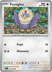 Furaiglon 077/172 Pokémon Foudre Noire (BLK)
