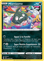 Miamiasme 168/284 Pokémon Poing de Fusion (FST)