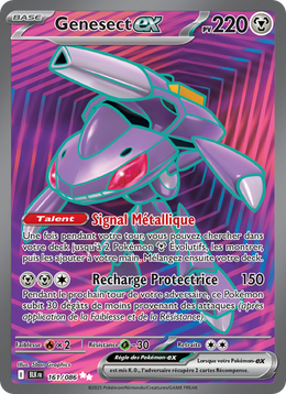 Genesect-ex 161/86 — Pokémon Foudre Noire (BLK)