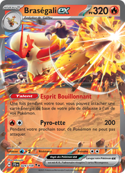 Braségali-ex - Blaziken ex - Aventures Ensemble 024