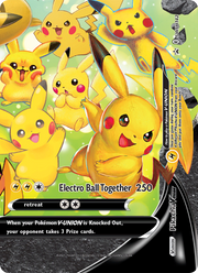 Pikachu V-UNION SWSH142/PROMO — Pokémon Promo Épée et Bouclier (SWSHP)