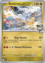Reshiram de N 116/190 Pokémon Aventures Ensemble (EV09)