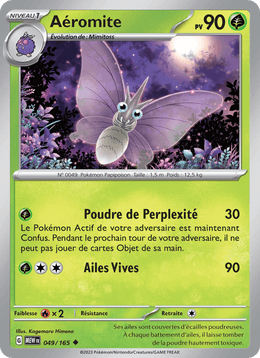 Aéromite 049/207 Pokémon 151 (MEW)
