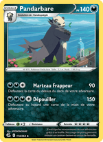Pandarbare 174/284 Pokémon Poing de Fusion (FST)