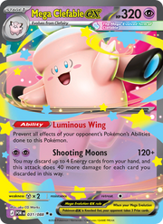 Méga-Mélodelfe-ex 31/88 — Pokémon Équilibre Parfait (ME03)