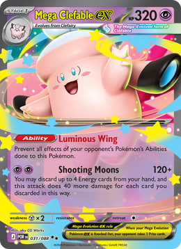 Méga-Mélodelfe-ex 31/88 — Pokémon Équilibre Parfait (ME03)