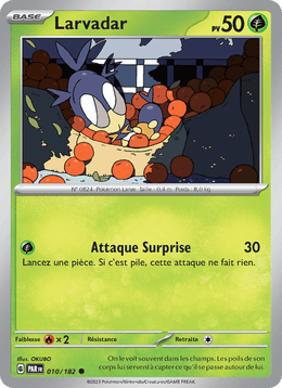 Larvadar 010/266 Pokémon Faille Paradoxe (EV04)
