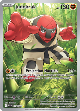 Judokrak 128/86 — Pokémon Foudre Noire (BLK)