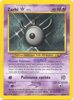 Zarbi W 29/113 Pokémon Neo Destiny (N4)
