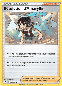 Résolution d'Amaryllis 164/237 Pokémon Évolution Céleste (EVS)