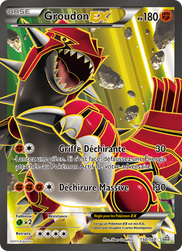 Groudon EX 150/164 — Pokémon Primo-Choc (PRC)