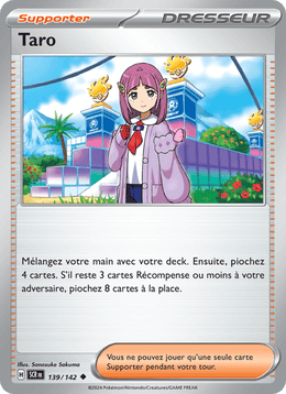 Taro 139/175 Pokémon Couronne Stellaire (EV07)