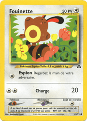 Fouinette 63/75 Pokémon Neo Discovery (N2)