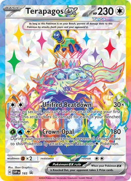 Terapagos-ex 165/PROMO — Pokémon Promo Écarlate et Violet (SVP)