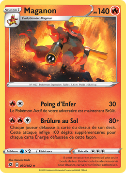 Maganon 30/209 Pokémon Clash des Rebelles