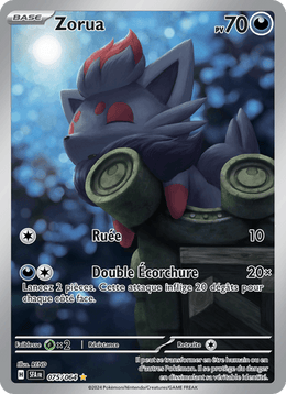 Zorua 075/99 Pokémon Fable Nébuleuse (EV6.5)