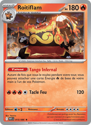 Roitiflam 013/173 Pokémon Flamme Blanche (WHT)