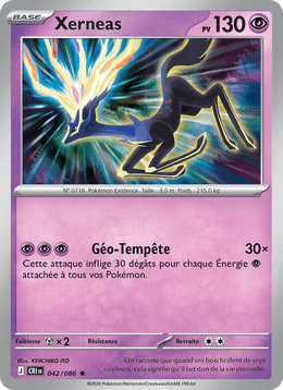 Xerneas 042/122 Pokémon Chaos Ascendant (ME04)