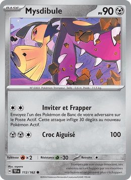 Mysdibule 112/218 Pokémon Forces Temporelles (EV05)