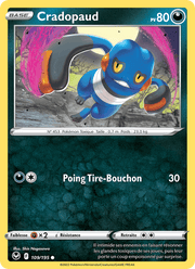 Cradopaud 109/215 Pokémon Tempête Argentée (SIT)