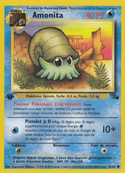 Amonita 52/62 Pokémon Fossile (FO)