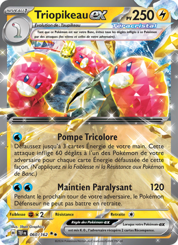 Triopikeau-ex - Wugtrio ex - Forces Temporelles 060