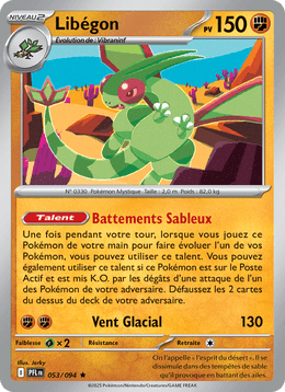 Libégon 053/130 Pokémon Flammes Fantasmagoriques (ME02)