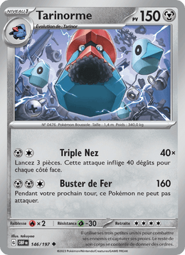 Tarinorme 146/230 Pokémon Flammes Obsidiennes (EV03)