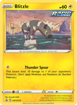 Zébibron SWSH173/PROMO — Pokémon Promo Épée et Bouclier (SWSHP)