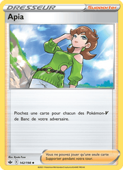 Apia 142/233 Pokémon Règne de Glace (CRE)