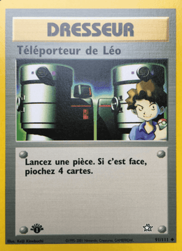 Téléporteur de Léo 91/111 Pokémon Neo Genesis (N1)