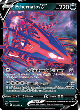 Éthernatos V 116/201 Pokémon Ténèbres Embrasées