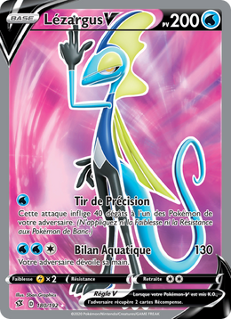Lézargus V 180/209 Pokémon Clash des Rebelles