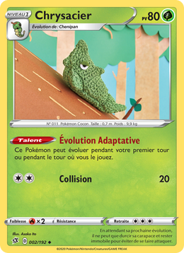 Chrysacier 2/209 Pokémon Clash des Rebelles