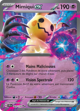 Mimiqui-ex - Mimikyu ex - Aventures Ensemble 069