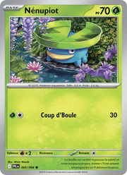 Nénupiot 005/130 Pokémon Flammes Fantasmagoriques (ME02)