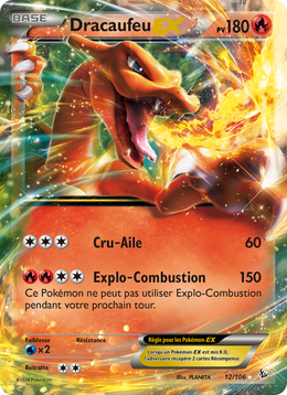Dracaufeu EX 12/110 — Pokémon Étincelles (FLF)