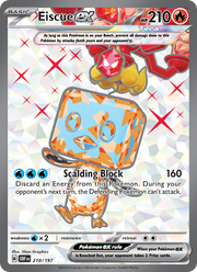 Bekaglaçon-ex 210/230 — Pokémon Flammes Obsidiennes (EV03)