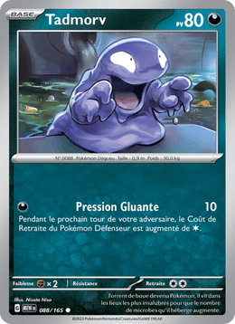 Tadmorv 088/207 Pokémon 151 (MEW)