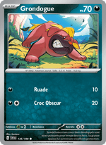 Grondogue 135/258 Pokémon Écarlate et Violet (EV01)