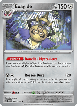 Exagide 134/266 Pokémon Faille Paradoxe (EV04)
