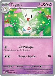 Togetic 084/230 Pokémon Flammes Obsidiennes (EV03)