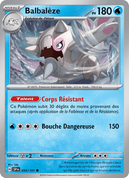 Balbalèze 054/252 Pokémon Étincelles Déferlantes (EV08)