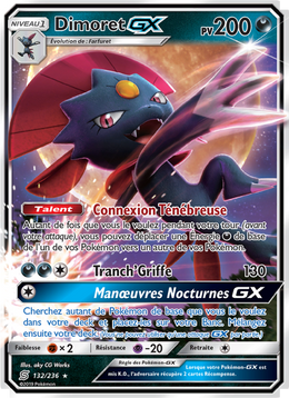 Dimoret GX 132/258 — Pokémon Harmonie des Esprits (UNM)