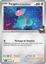 Porygon de la Team Rocket 153/244 Pokémon Rivalités Destinées (EV10)