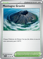Montagne Gravité 177/252 Pokémon Étincelles Déferlantes (EV08)